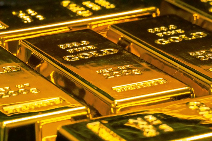 Gold bullion bars